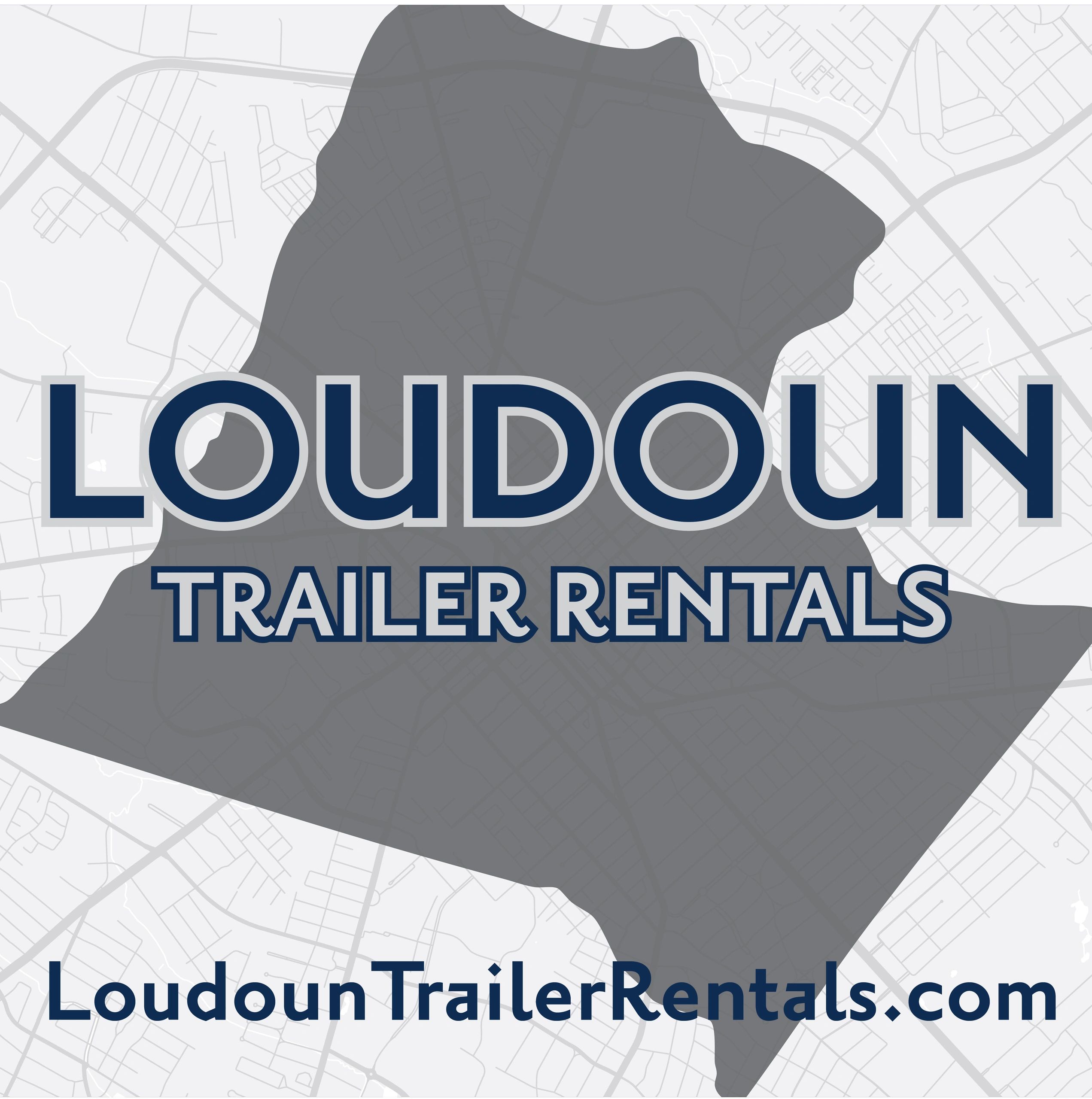 Loudoun Trailer Rentals service area map